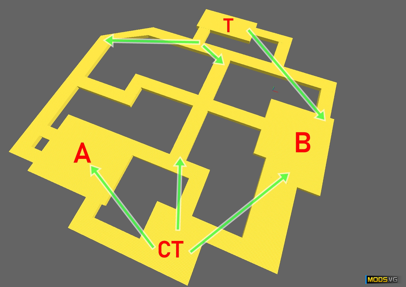 Gate - Medieval Map (Counter-Strike - WIPs)