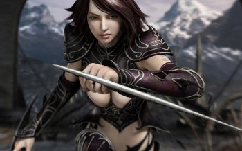 Gaming Girl Character