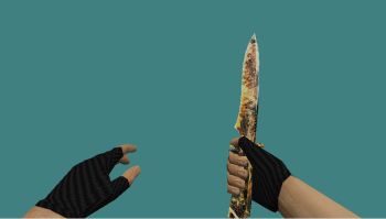 Fire Knife + Carbon Gloves Screenshot