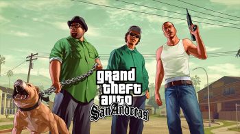 CJ, Big Smoke & Ryder Screenshot