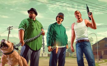 CJ, Big Smoke & Ryder #2 Screenshot